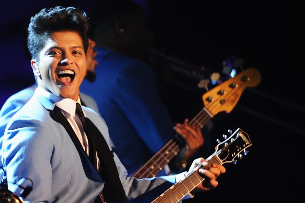 Bruno Mars performs at the MTV Europe Music Awards 2011 - Show